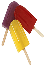 Lots of Popsicle Flavors